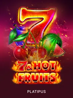 Machine à sous classique 7 Hot Fruits aux symboles de fruits traditionnels