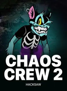 Slot Chaos Crew 2 univers urbain fonctionnalités bonus interactives et wild progressifs