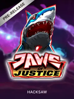 Slot Jaws Of Justice requin justicier mécanique capture de symboles bonus aquatiques