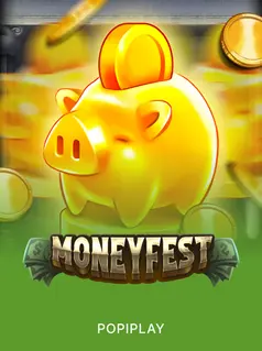 Machine à sous Moneyfest festival d'argent symboles cash collectibles et respins